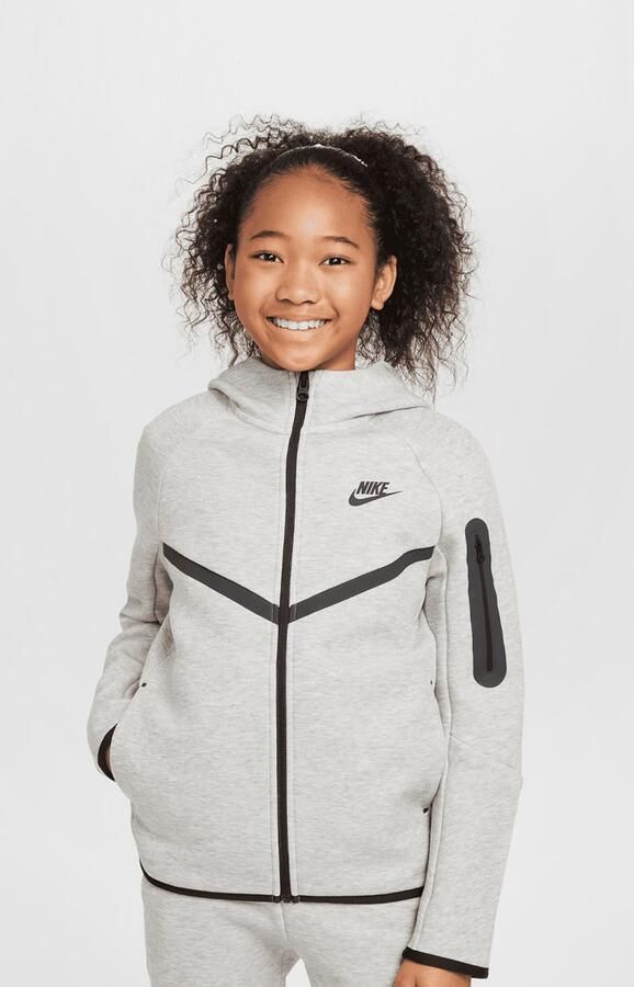 Nike Sportswear Tech Fleece Full-Zip Hoodie Unisex Hoodies & Sweaters grijs Kleding - Foto 4