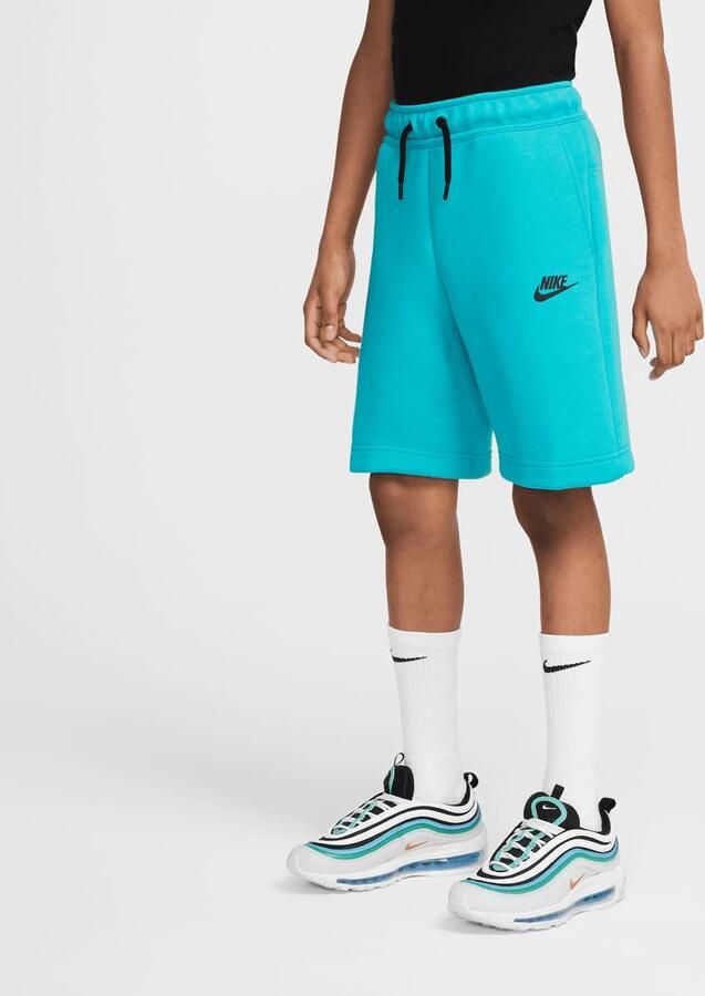 Nike Sportswear Tech Fleece Shorts Unisex Sport shorts blauw Kleding - Foto 3