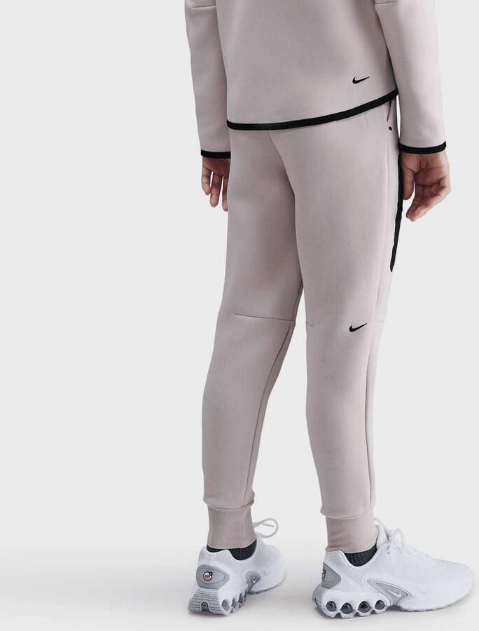 Nike Sportswear Tech Fleece Unisex Trainingsbroeken beige Kleding