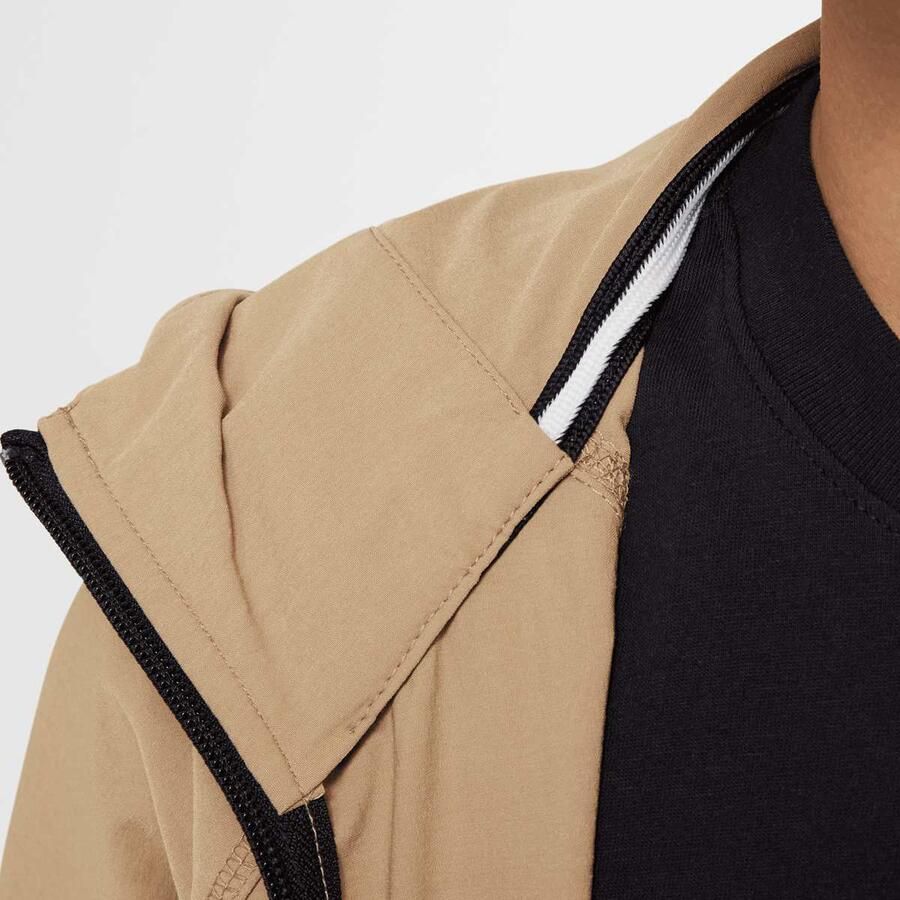 Nike Sportswear Tech Woven Jacket Unisex Tussenseizoensjassen beige Kleding