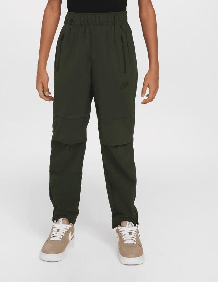 Nike Sportswear Tech Woven Pant Unisex Trainingsbroeken groen Kleding - Foto 3