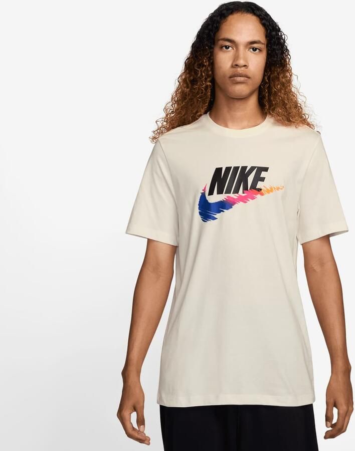 Nike Sportswear Tee 6MO Futura SP25 men T-Shirts & Polo's beige Maat XXL Kleding - Foto 3