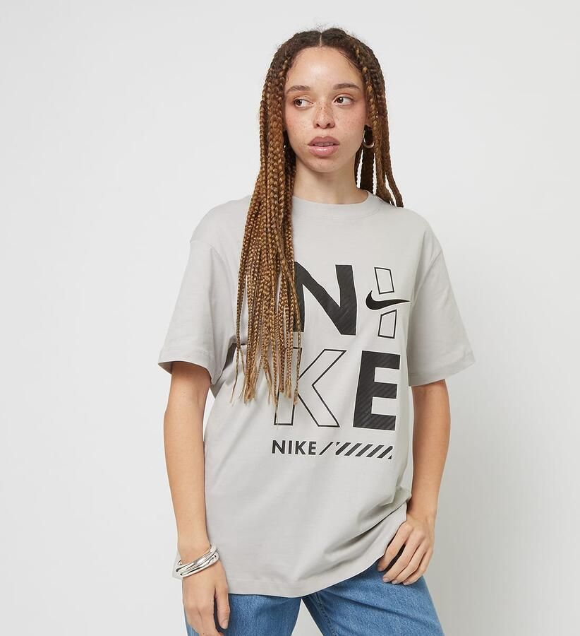 Nike Sportswear Tee Boyfriend Wo T-Shirts & Polo's grijs Maat XS Kleding - Foto 3
