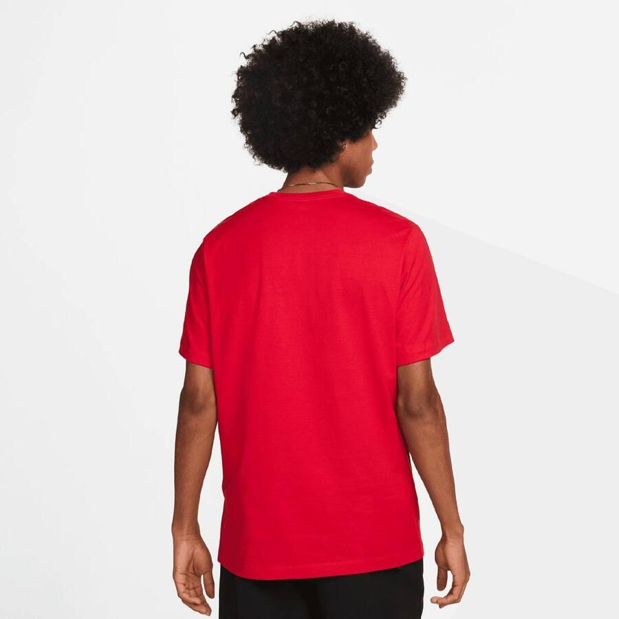 Nike Sportswear Tee Fran JDI Verbiage Men T-Shirts & Polo's rood Maat XL Kleding
