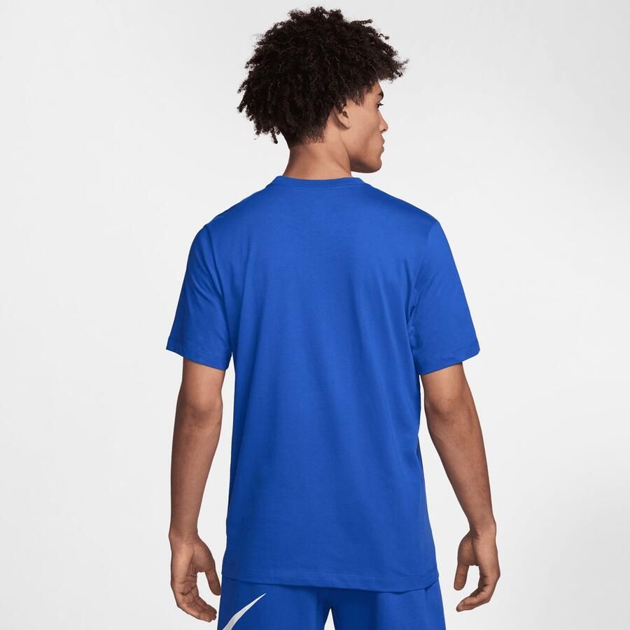 Nike Sportswear Tee Icon Swoosh Men T-Shirts & Polo's blauw Maat XL Kleding