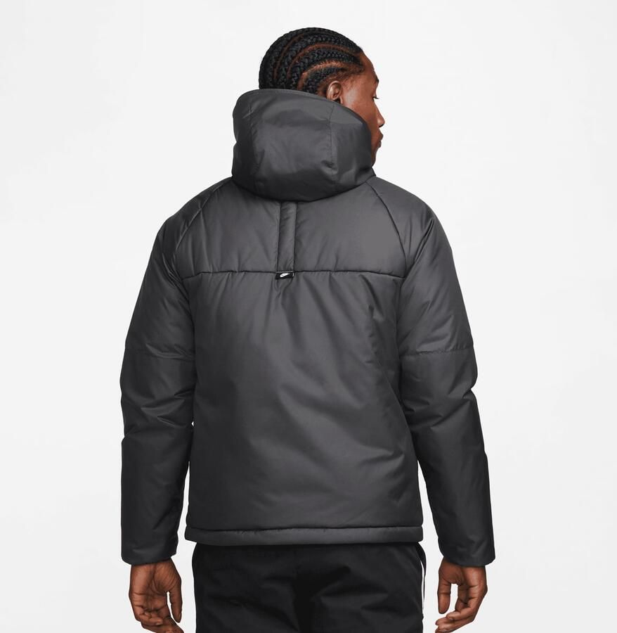 Nike Sportswear Therma-fit Repel Hooded Jacket Winterjassen Heren dk smoke grey dk grey white maat: M beschikbare maaten:S M L