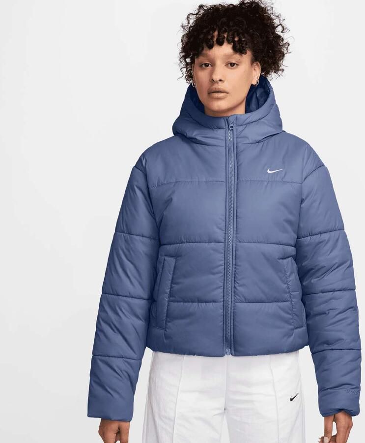 Nike Sportswear Therma-Fit Synthetic Fill Classic Puffer Jacket Wo jackets blauw Maat XS Kleding - Foto 3