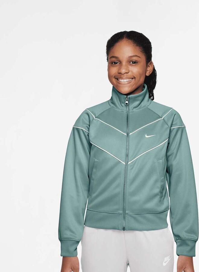 Nike Sportswear Track Jacket Poly Knit Unisex Trainingspakken groen Kleding - Foto 3