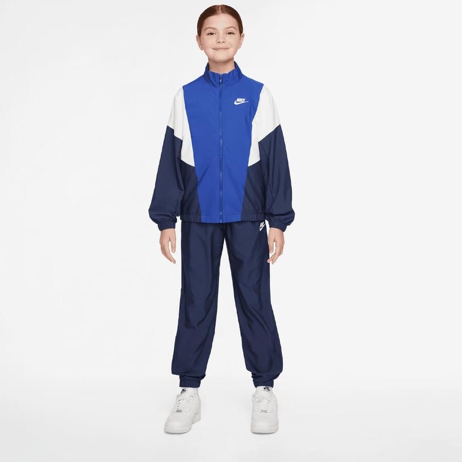 Nike Sportswear Tracksuit Woven Full Zip Unisex Trainingspakken blauw Kleding - Foto 2