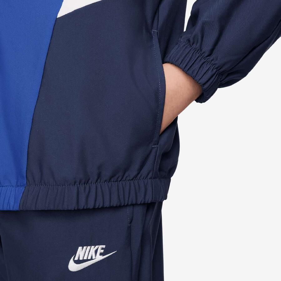 Nike Sportswear Tracksuit Woven Full Zip Unisex Trainingspakken blauw Kleding