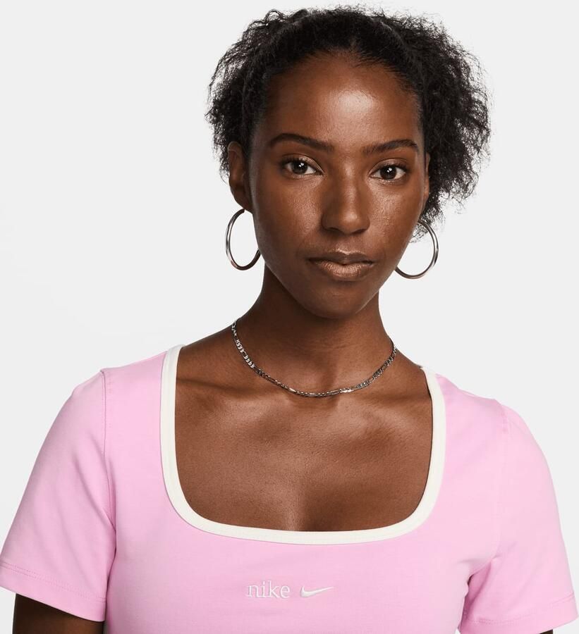 Nike Sportswear Trend Tee Baby T-shirts Dames pink rise maat: XS beschikbare maaten:XS S M L XL