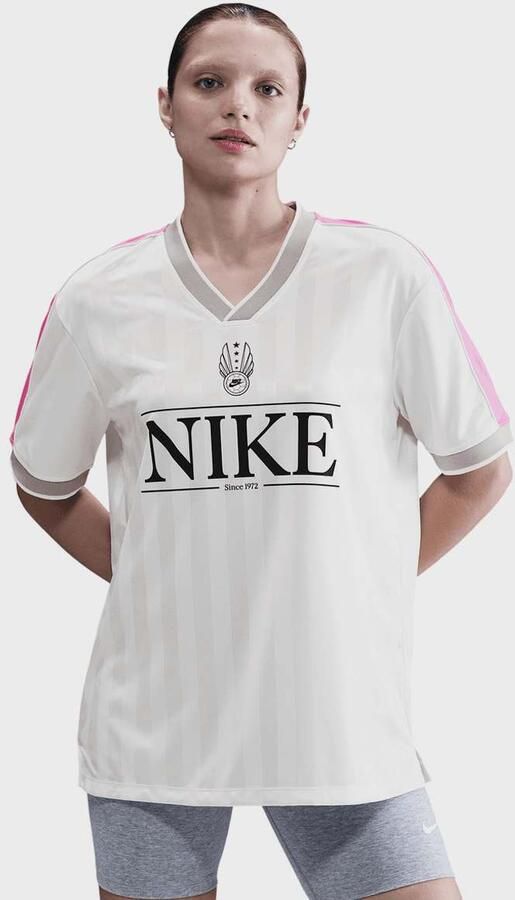 Nike Sportswear V-Neck Jersey Top Women Trainingspakken lichtroze Maat XS Kleding - Foto 3