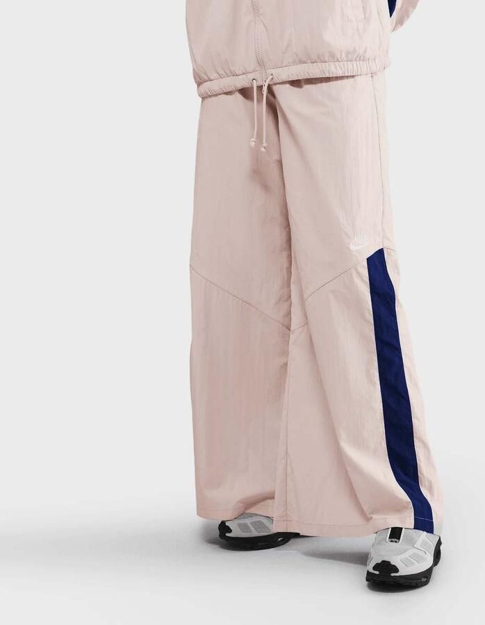 Nike Sportswear Wide-Leg Woven Pants Wo Trainingsbroeken beige Maat XS Kleding - Foto 3