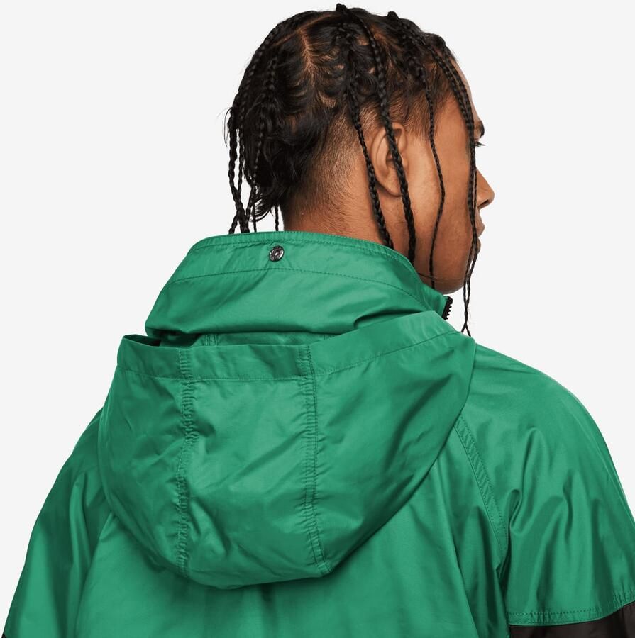 Nike Sportswear Windrunner Anorak Jacket Trainingsjassen Heren stadium green black black maat: XXL beschikbare maaten:S M L XL XXL