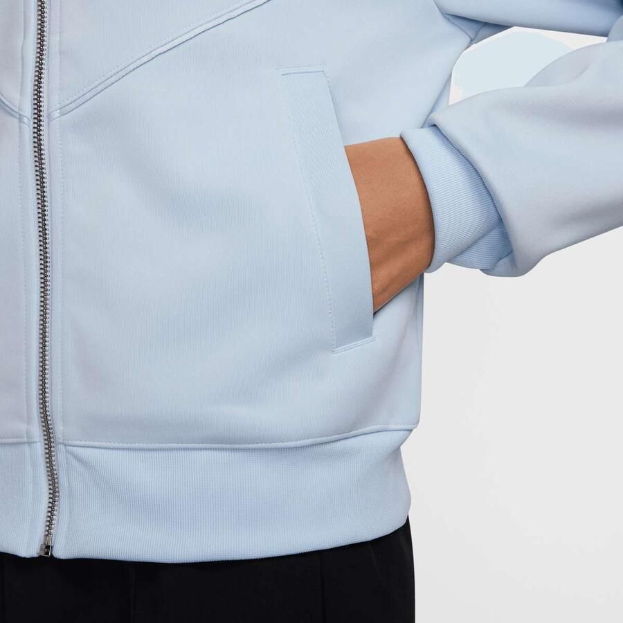 Nike Sportswear Windrunner Poly Knit Jacket Wo Hoodies & Sweaters blauw Maat XS Kleding