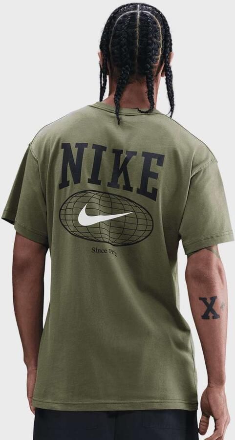 Nike Sportswear World Tee Men T-Shirts & Polo's groen Maat XXL Kleding - Foto 3