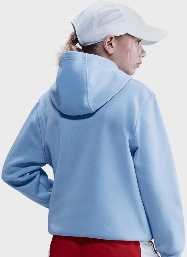 Nike Sportwear Club Fleece Hoodie Low Brand Read Unisex Hoodies & Sweaters blauw Kleding - Foto 2