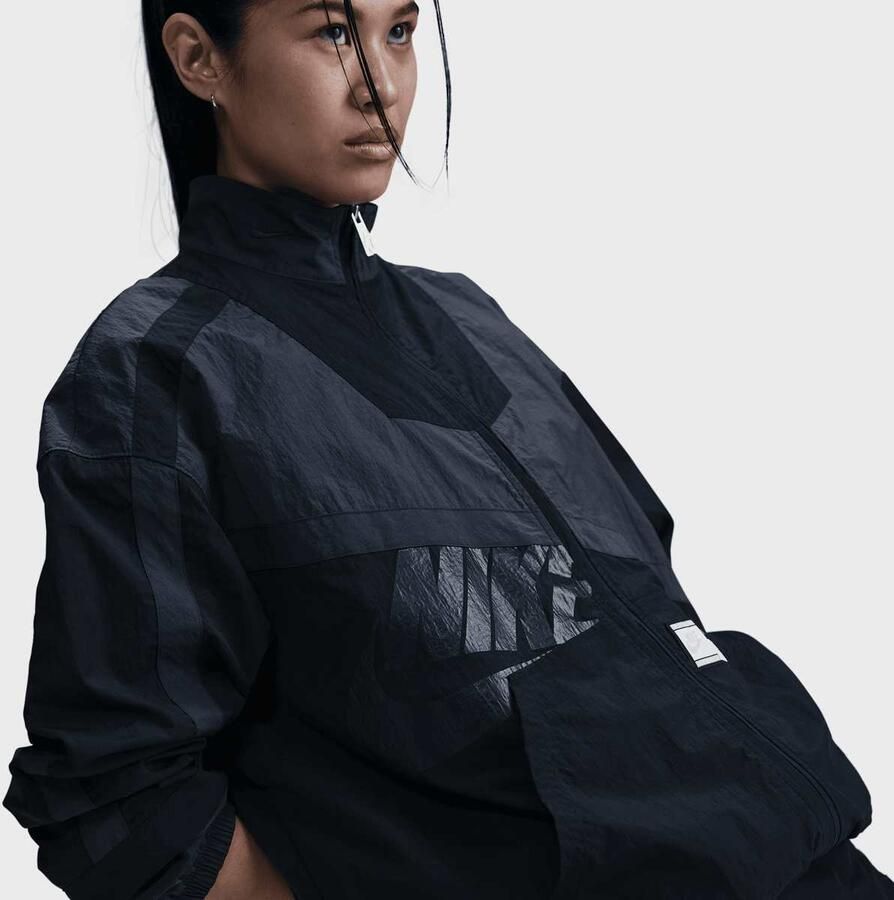 Nike Street Woven Jacket Wo Tussenseizoensjassen zwart Maat XS Kleding