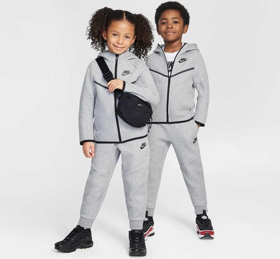 Nike Tech Fleece Full-Zip Set Unisex Baby Rompers & Sets grijs 122 Kleding - Foto 3