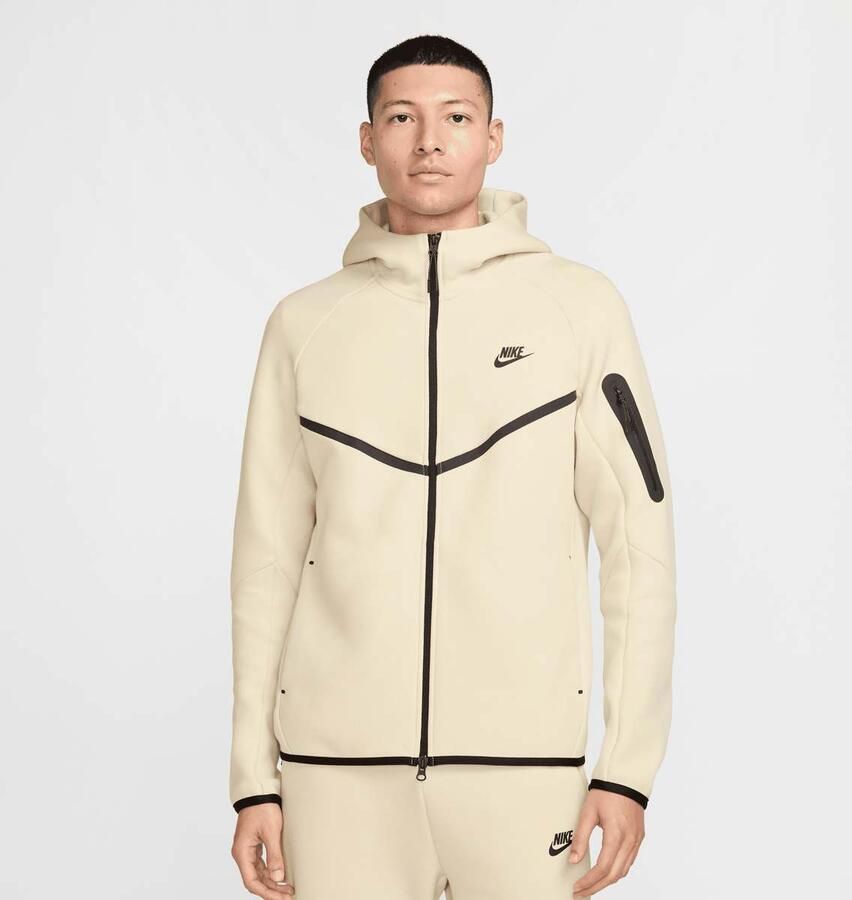 Nike Tech Fleece Full-Zip Windrunner Men Trainingspakken beige Maat XL Kleding - Foto 3