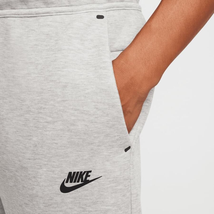 Nike Joggingbroek van fleece voor heren Tech Dark Grey Heather- Heren Dark Grey Heather