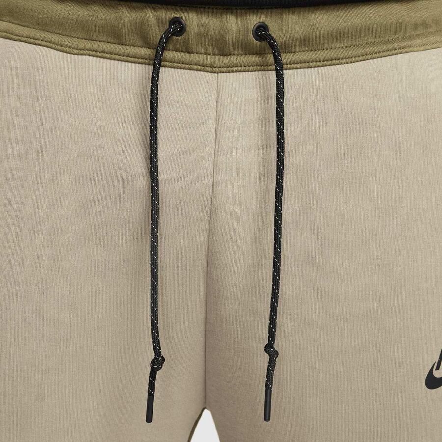 Nike Joggingbroek van fleece voor heren Sportswear Tech Medium Olive- Heren Medium Olive