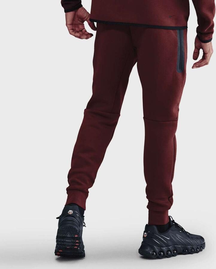 Nike Tech Fleece Jogger Men Trainingsbroeken rood Maat XL Kleding - Foto 2