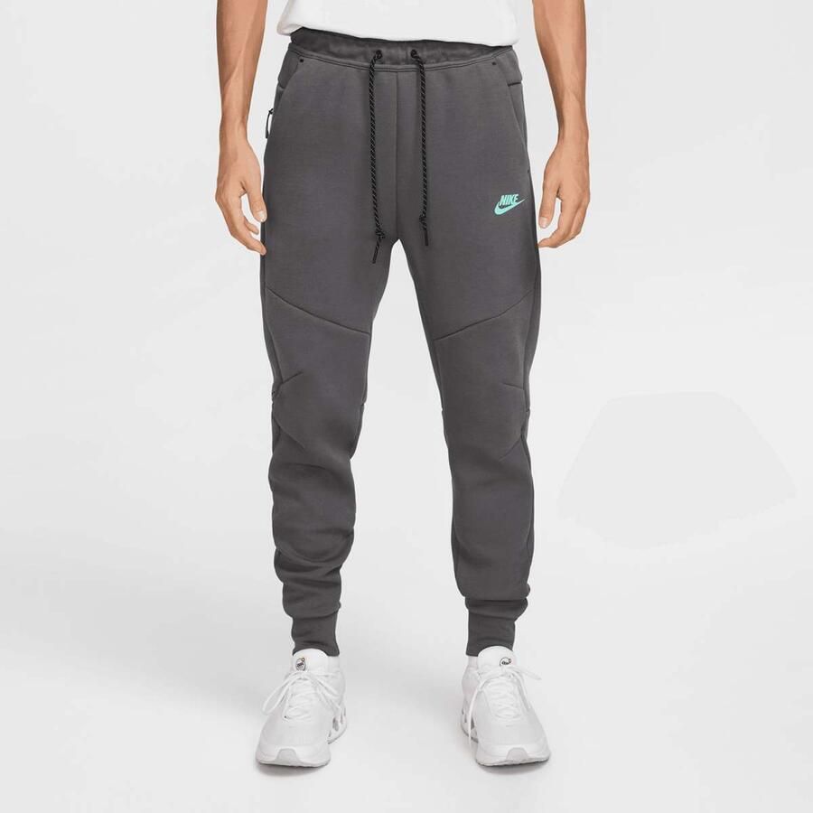 Nike Joggingbroek van fleece voor heren Sportswear Tech Iron Grey- Heren Iron Grey - Foto 3