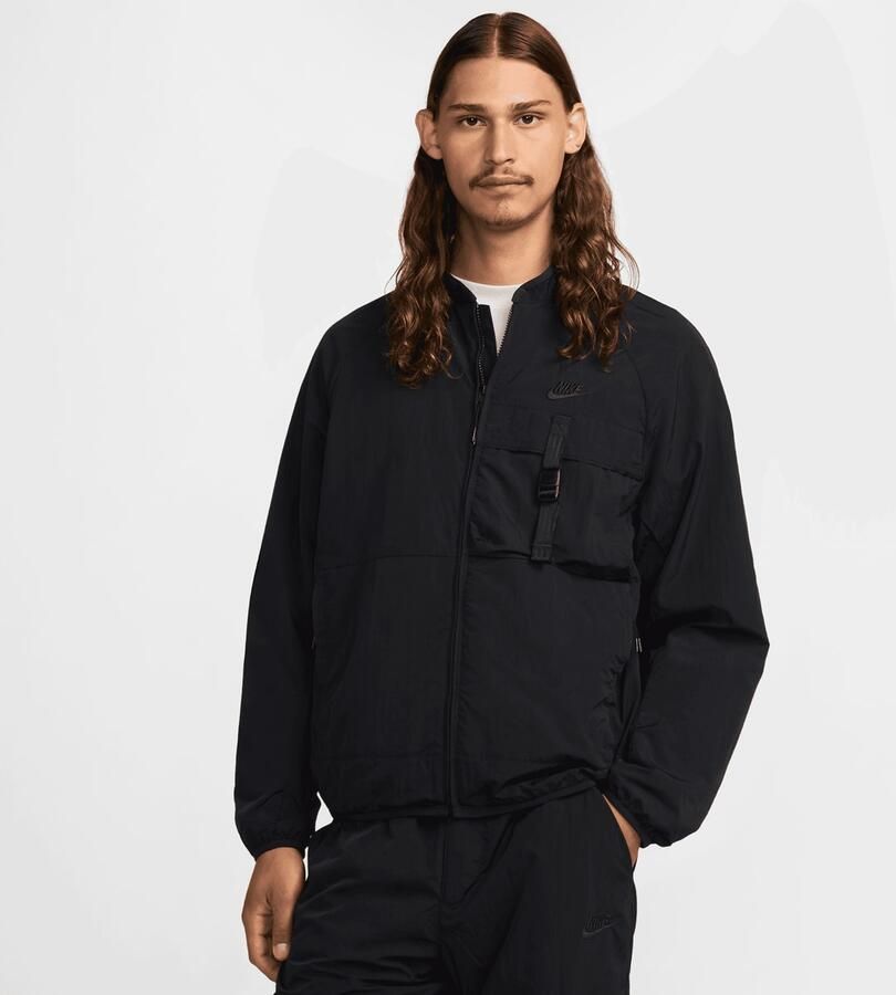 Nike Tech Woven Jacket men Tussenseizoensjassen zwart Maat XL Kleding - Foto 3