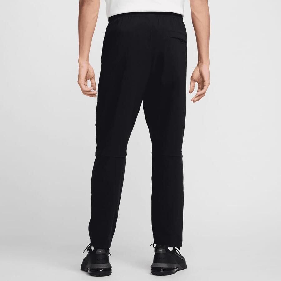 Nike Tech Woven Open Hem Pants men Trainingsbroeken zwart Maat XXL Kleding