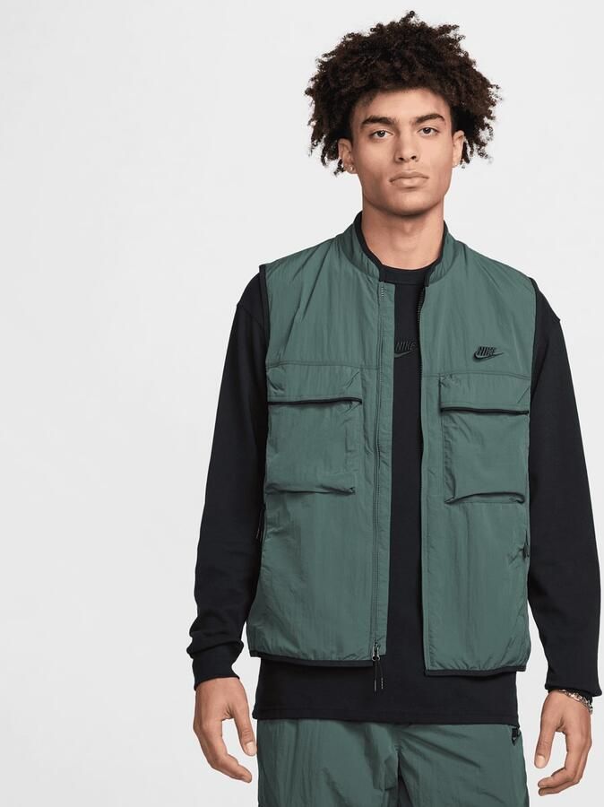 Nike Tech Woven Vest Men Bodywarmers groen Maat XL Kleding - Foto 3