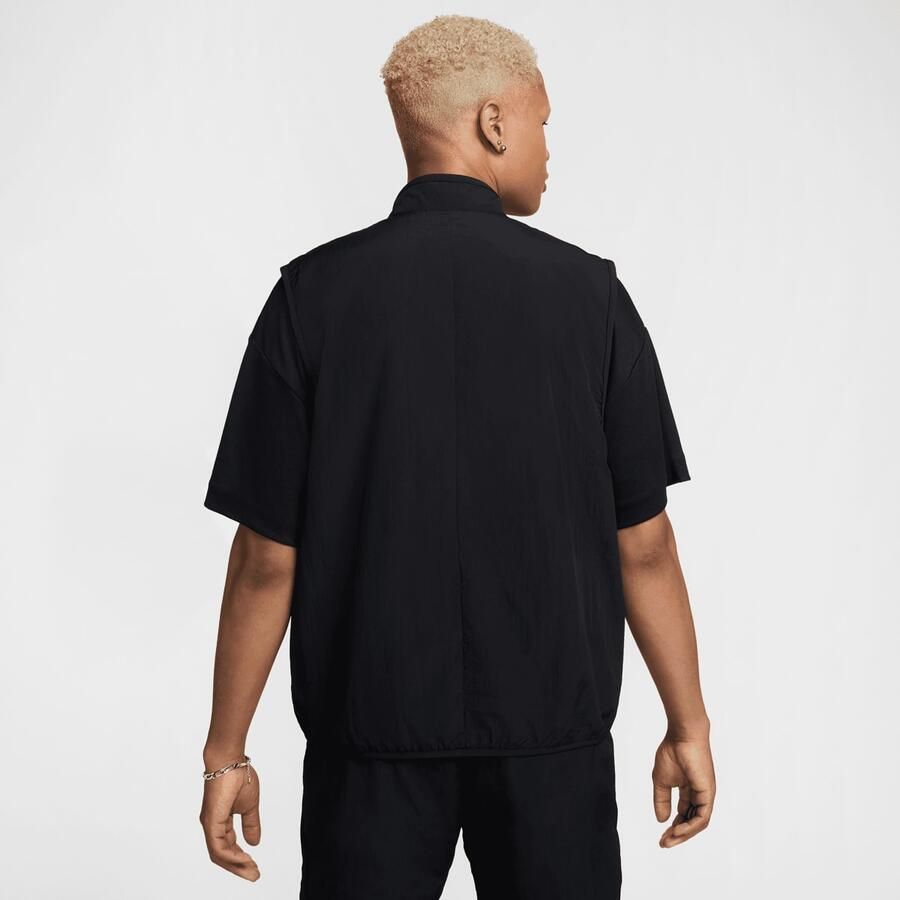 Nike Tech Woven Vest Men Bodywarmers zwart Maat XL Kleding