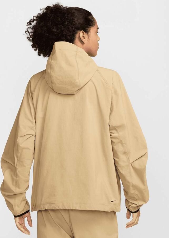 Nike Geweven herenjack Tech Parachute Beige Parachute Beige Black- Heren Parachute Beige Parachute Beige Black - Foto 2