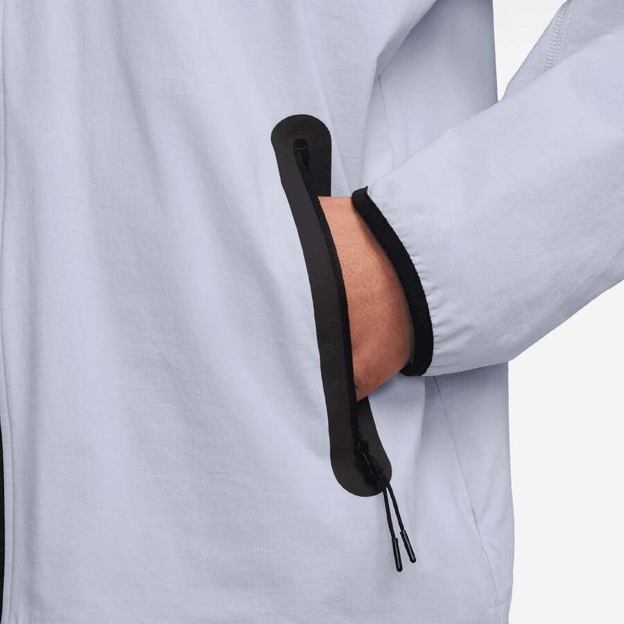 Nike Tech Woven Windrunner Full Zip Jacket Men Trainingspakken blauw Maat XL Kleding