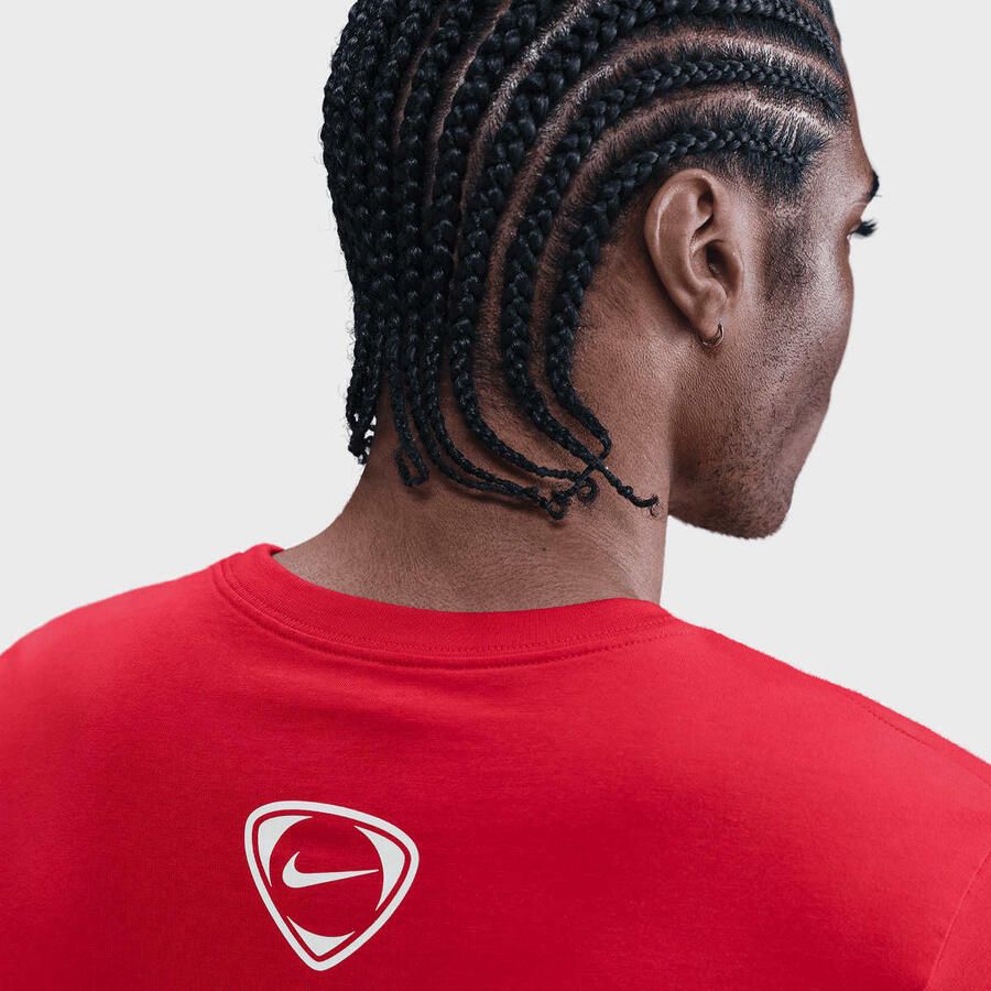 Nike Tee Total 90 Men T-Shirts & Polo's rood Maat XL Kleding