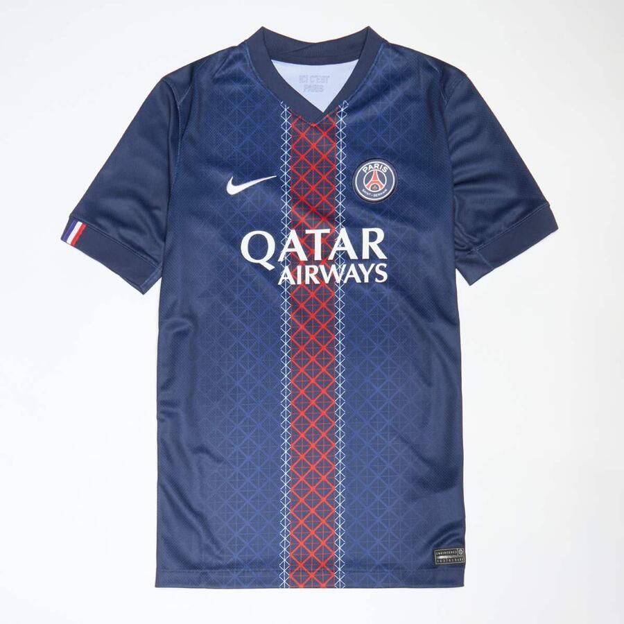 Nike Paris Saint-Germain Kids Home Stadium 2025 26 Unisex Jersey's blauw Kleding