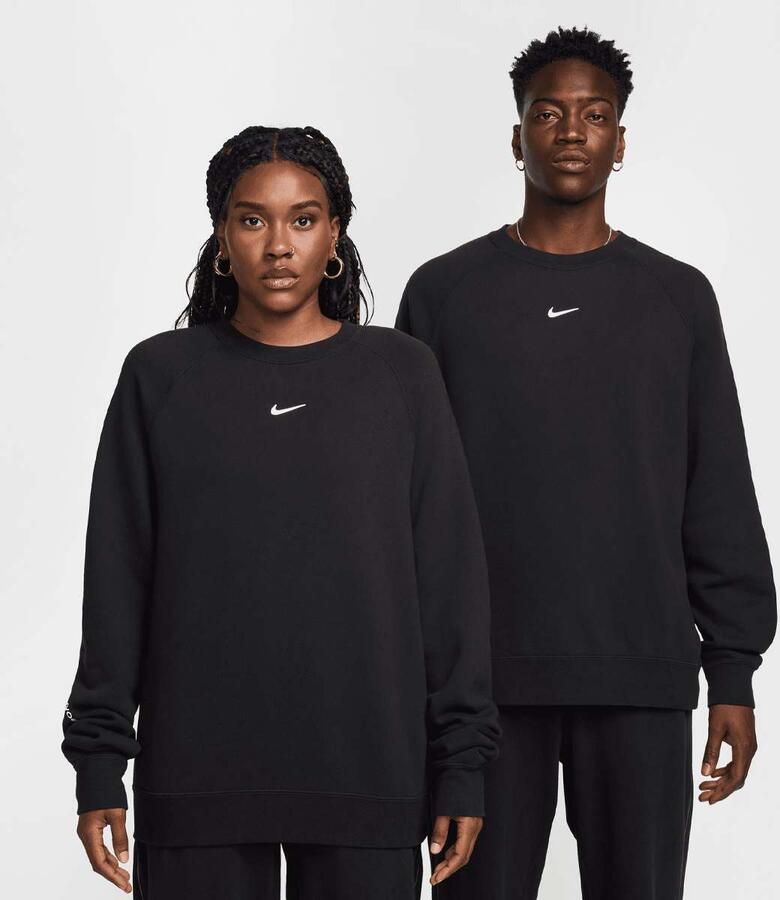 Nike Nocta NRG Crew Fleece Men Hoodies & Sweaters zwart Maat XL Kleding - Foto 3