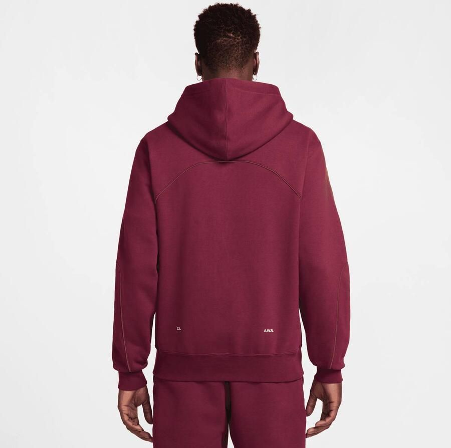 Nike Nocta NRG CS Fleece Hoodie Men Hoodies & Sweaters rood Maat XL Kleding
