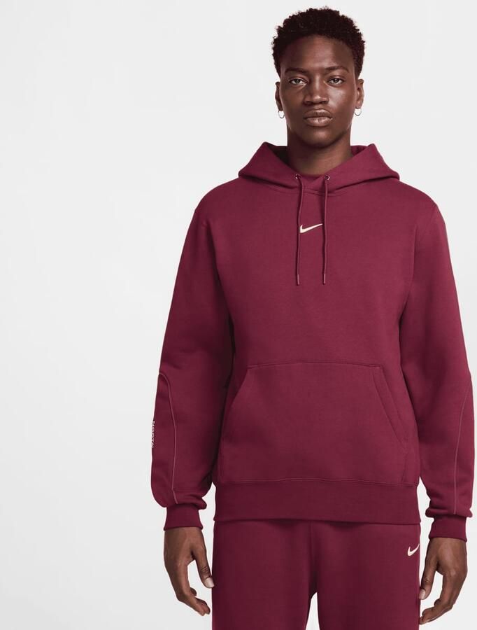 Nike Nocta NRG CS Fleece Hoodie Men Hoodies & Sweaters rood Maat XL Kleding - Foto 2