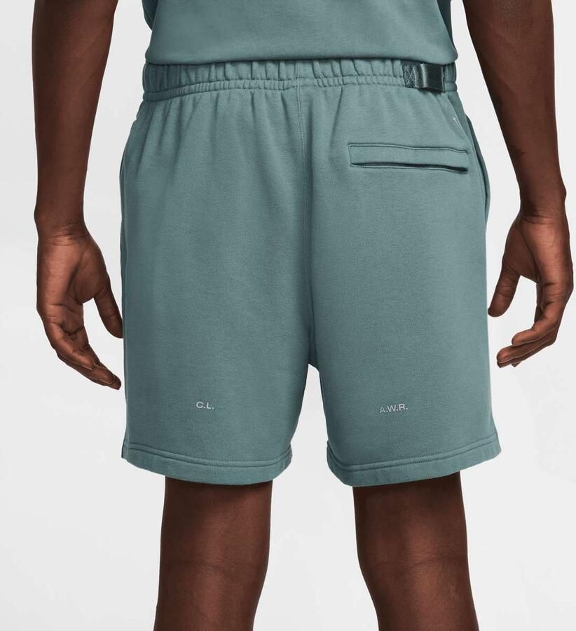 Nike Nocta NRG CS Fleece Shorts Men Sportshorts groen Maat L Kleding