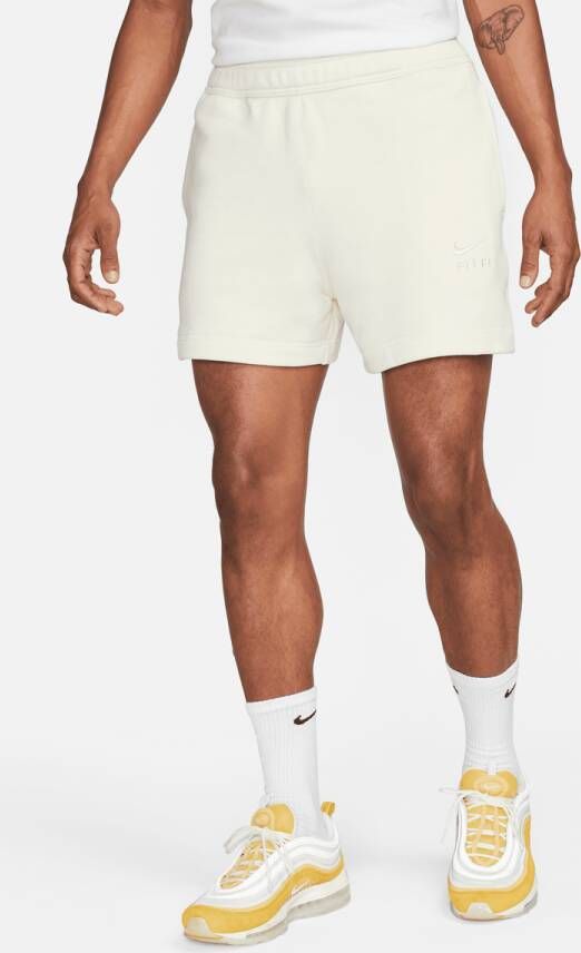 Nike Sportswear Air French Terry Short Sportshorts Kleding beige maat: XL beschikbare maaten:S M L XL