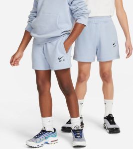 Nike Air Shorts van sweatstof voor kids Blauw