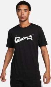Nike Air T-shirt met graphic voor heren Zwart
