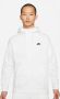 Nike Sportswear Club Fleece Full-zip Hoodie Hooded vesten Kleding white white black maat: L beschikbare maaten:L XL XXL - Thumbnail 2