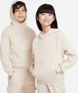 Nike Sportswear Club Fleece Hoodie voor kids Bruin