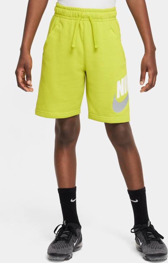 Nike Sportswear Club Fleece Shorts Sportshorts Kleding bright cactus bright cactus white maat: 147 beschikbare maaten:137 147