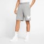 Nike Sportswear Club Graphic Shorts Sportshorts Kleding dk grey heather white white maat: XXL beschikbare maaten:XXL - Thumbnail 1