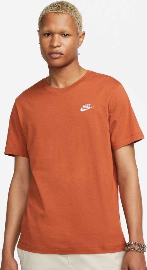 Nike Sportswear Club T-shirt T-shirts Kleding dark russet maat: XL beschikbare maaten:S M L XL