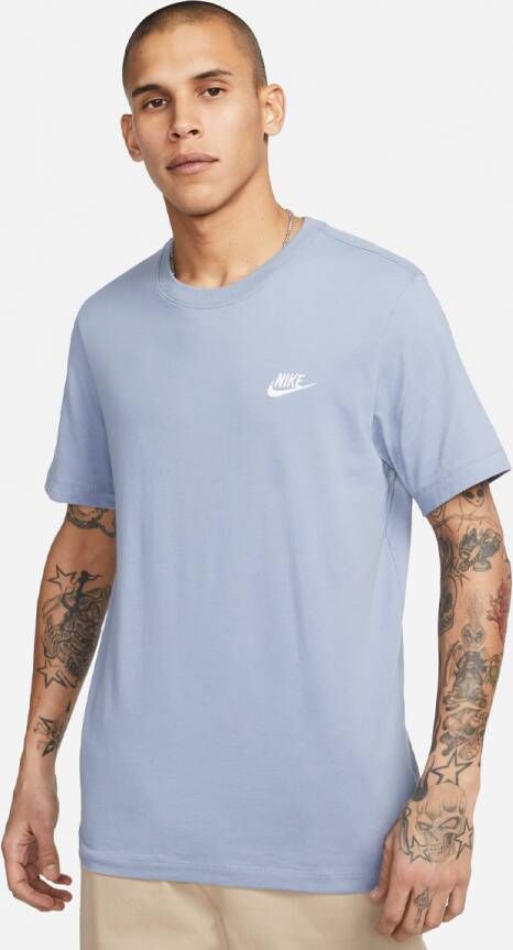 Nike Sportswear Club T-shirt voor heren Blauw