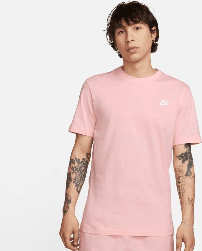 Nike Sportswear Club T-shirt voor heren Roze